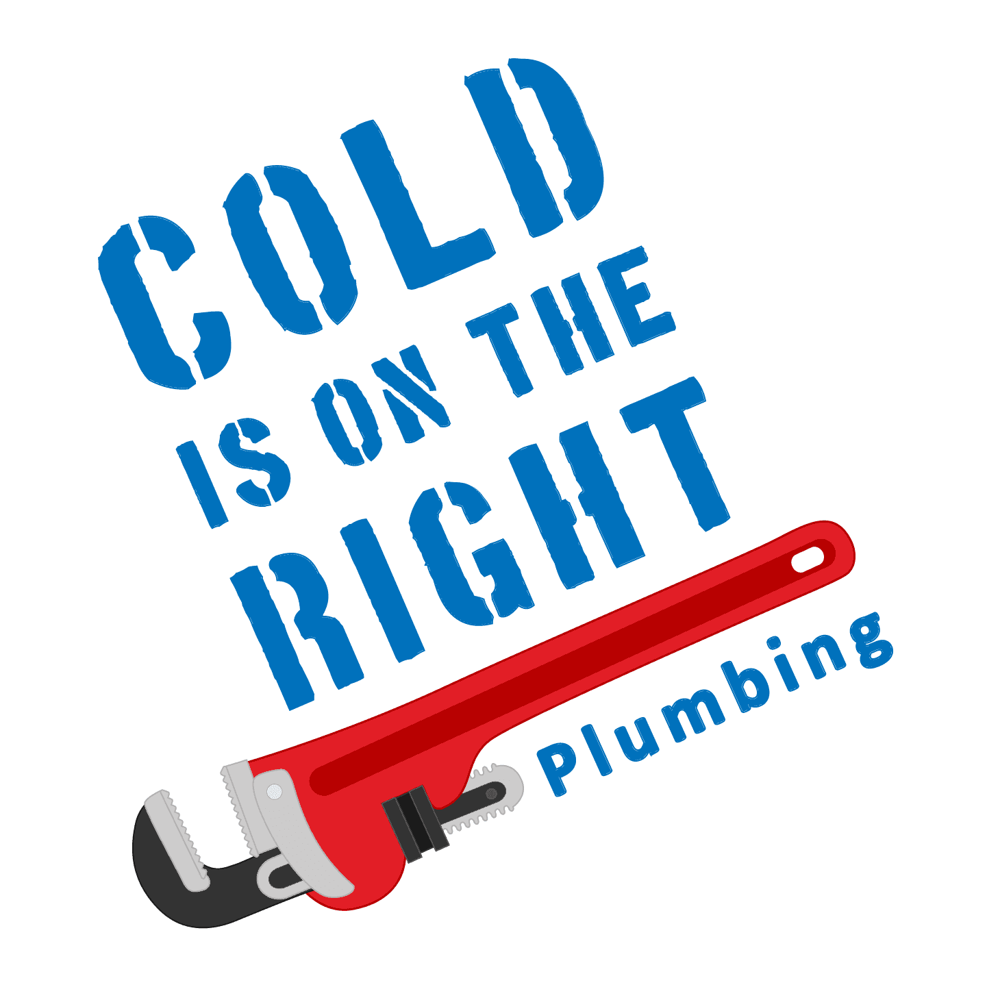 Cold is on the Right Plumbing logo