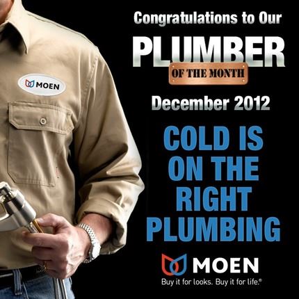 Moen plumbing partner award