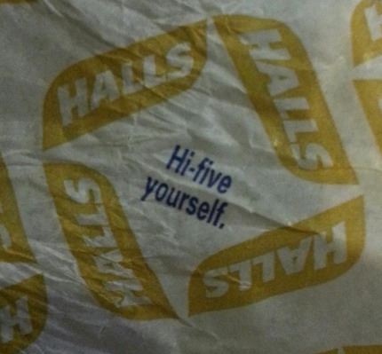 high five your self